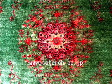 ペルシャ絨毯　色なき修理