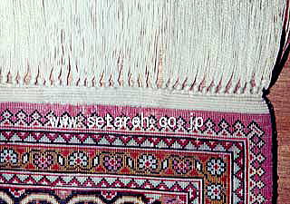 ペルシャ絨毯　房修理